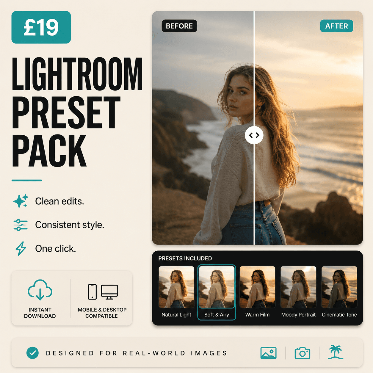 Lightroom Preset Pack cover